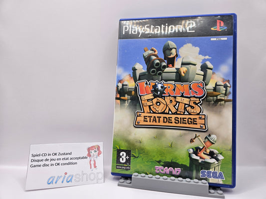 Worms Forts: Under Siege PS2 EN / FR