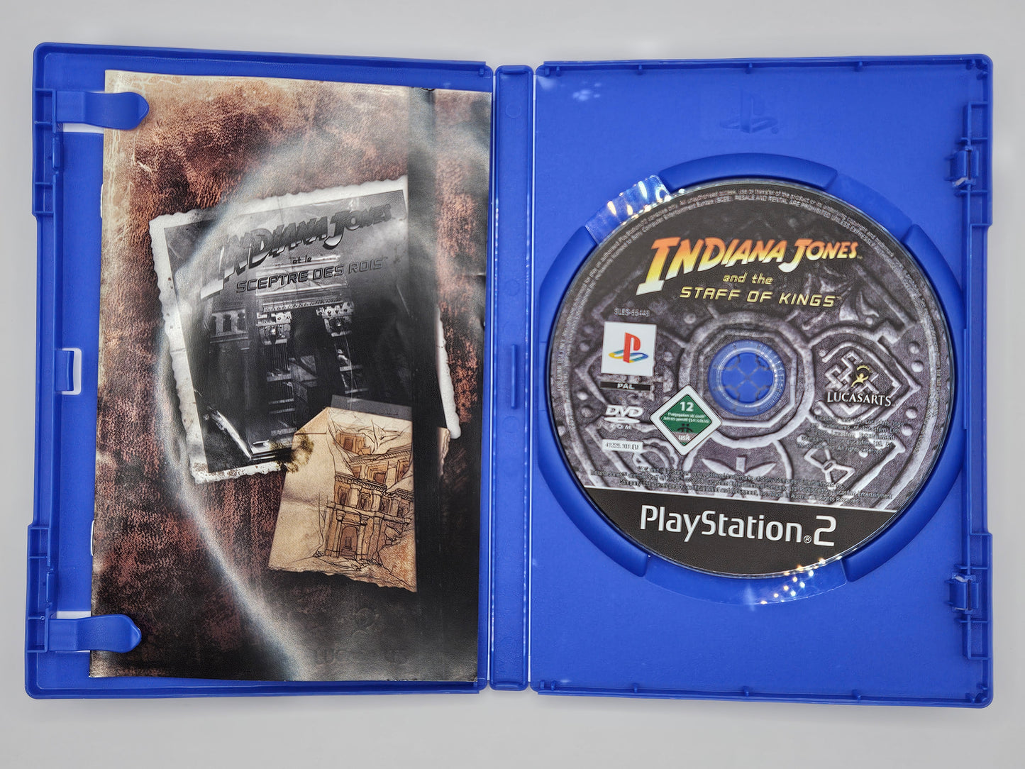 Indiana Jones and the Staff of Kings PS2 CIB FR / EN
