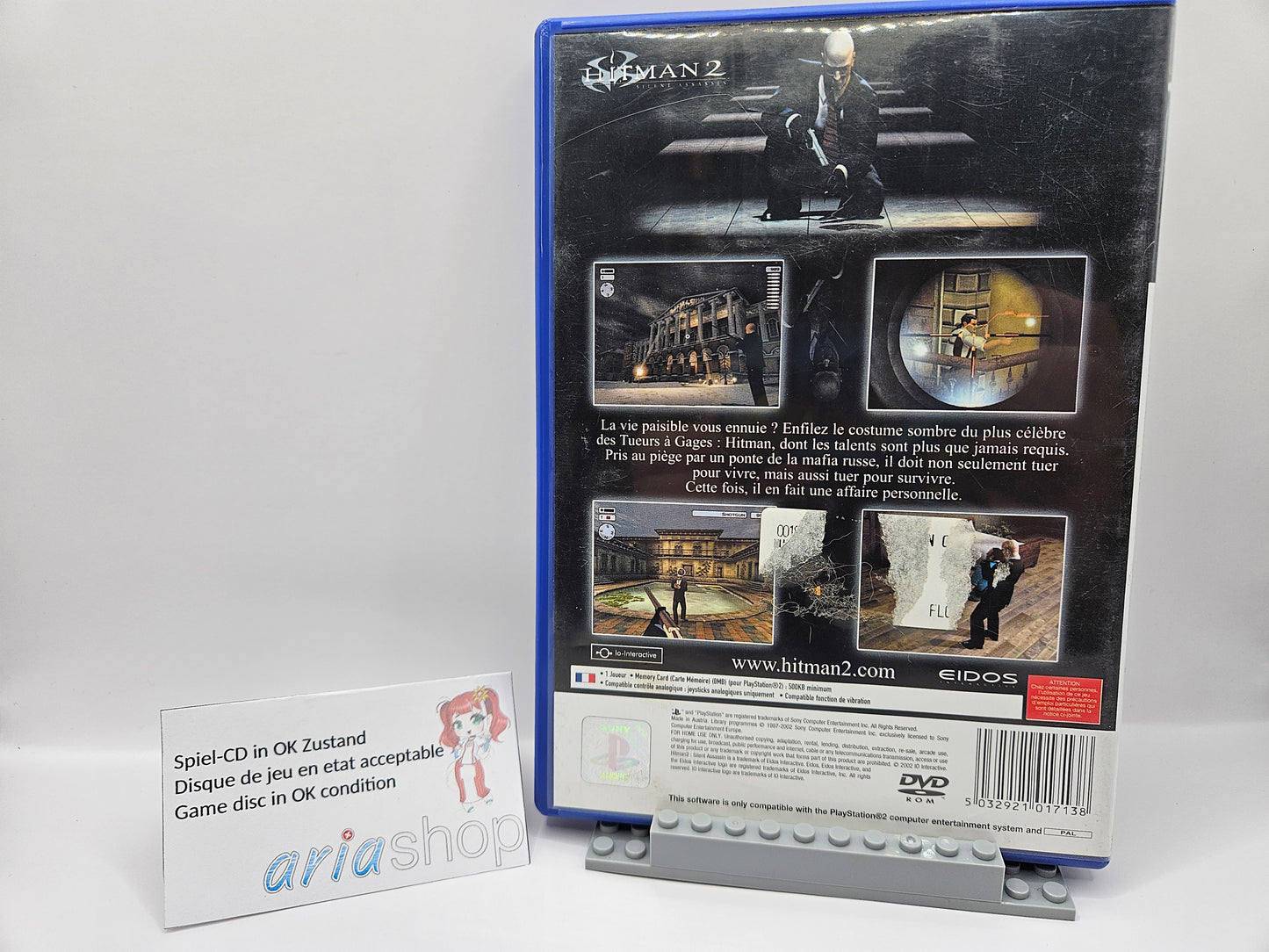 Hitman 2 Silent Assassin PS2 CIB FR
