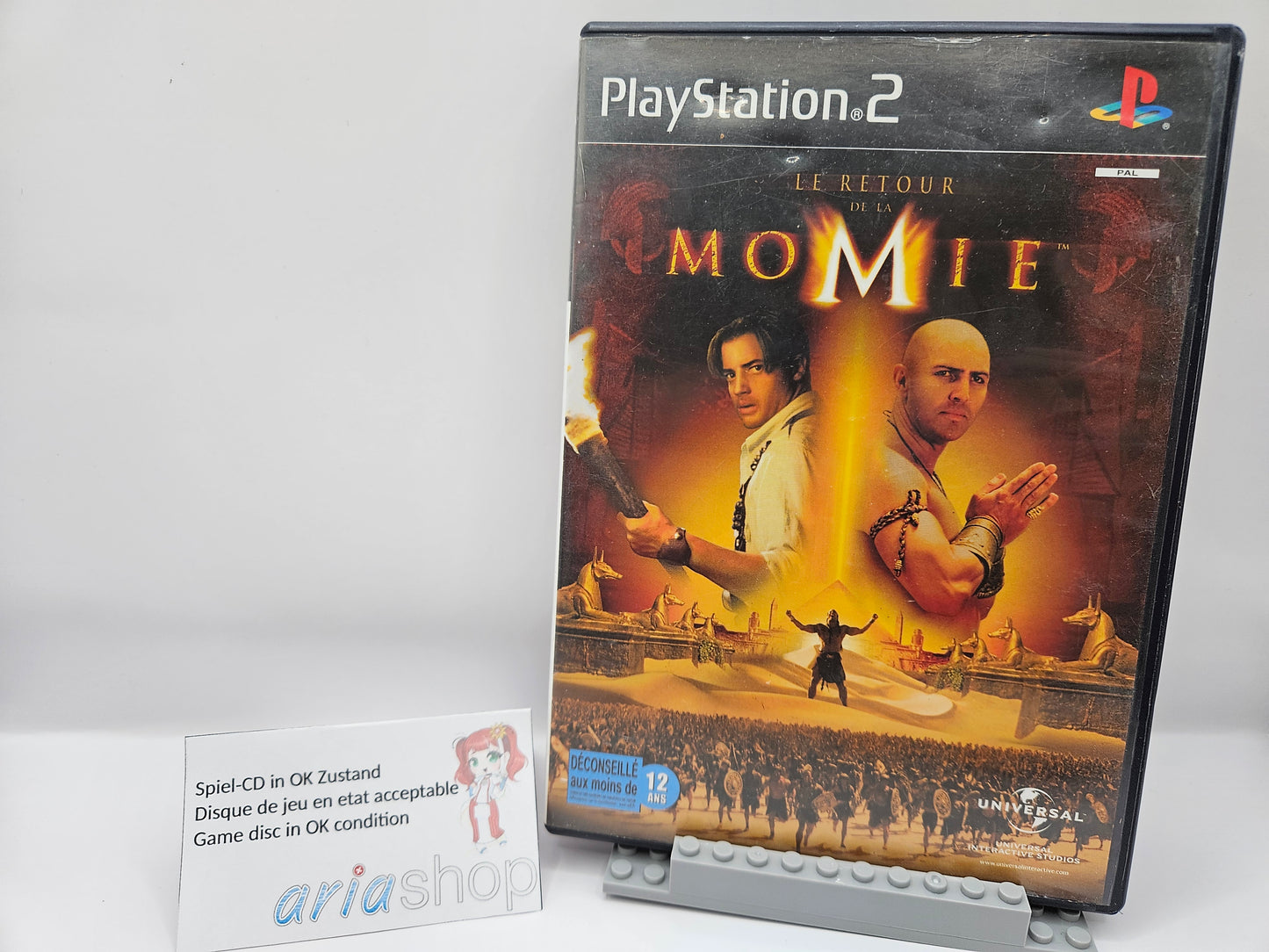 Le retour de la Momie (Mummy returns) PS2 CIB FR / DE / IT