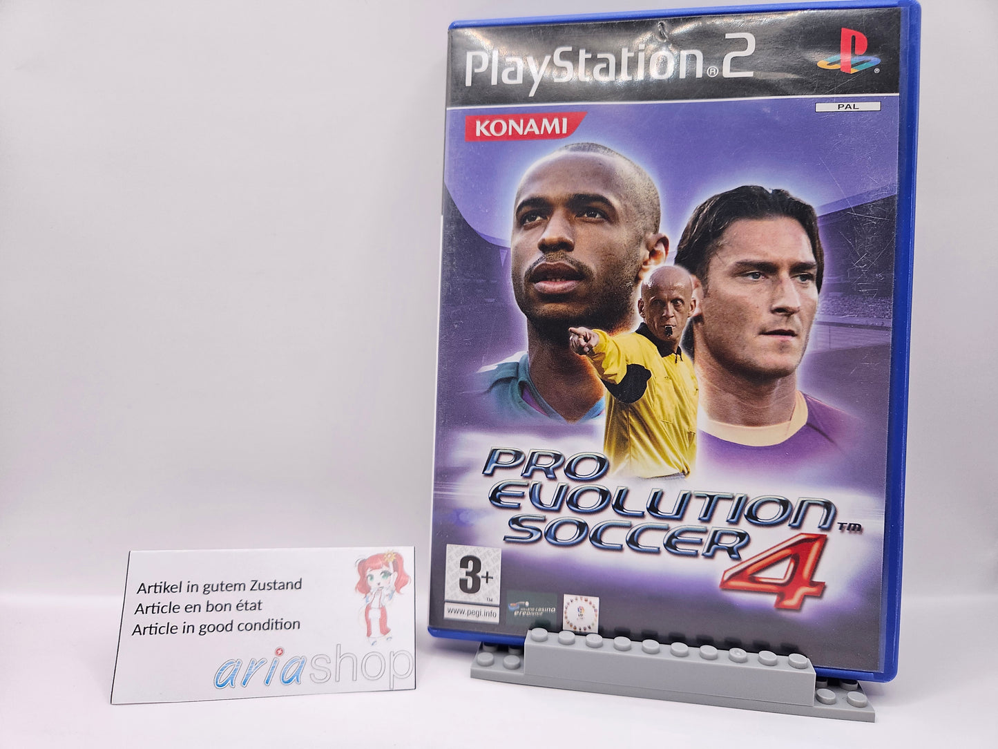 Pro Evolution Soccer (PES) 4 PS2 FR / DE / IT / EN / OTHER CIB