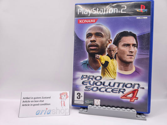 Pro Evolution Soccer (PES) 4 PS2 FR / DE / IT / EN / OTHER CIB