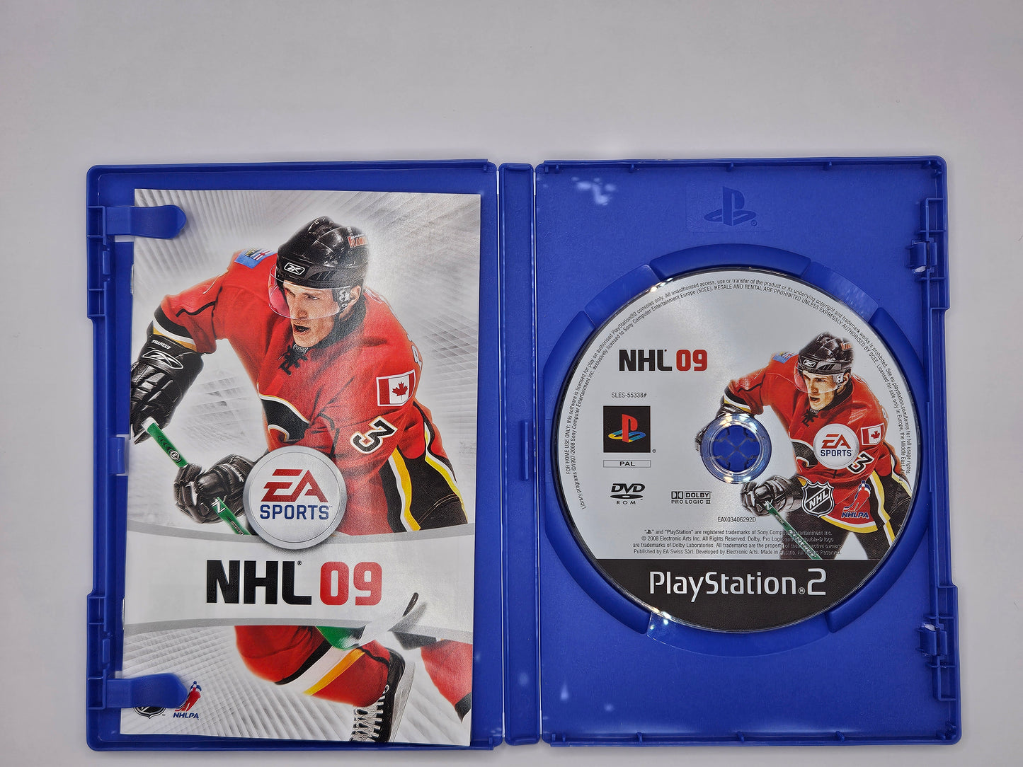 NHL 09 PS2 EN CIB