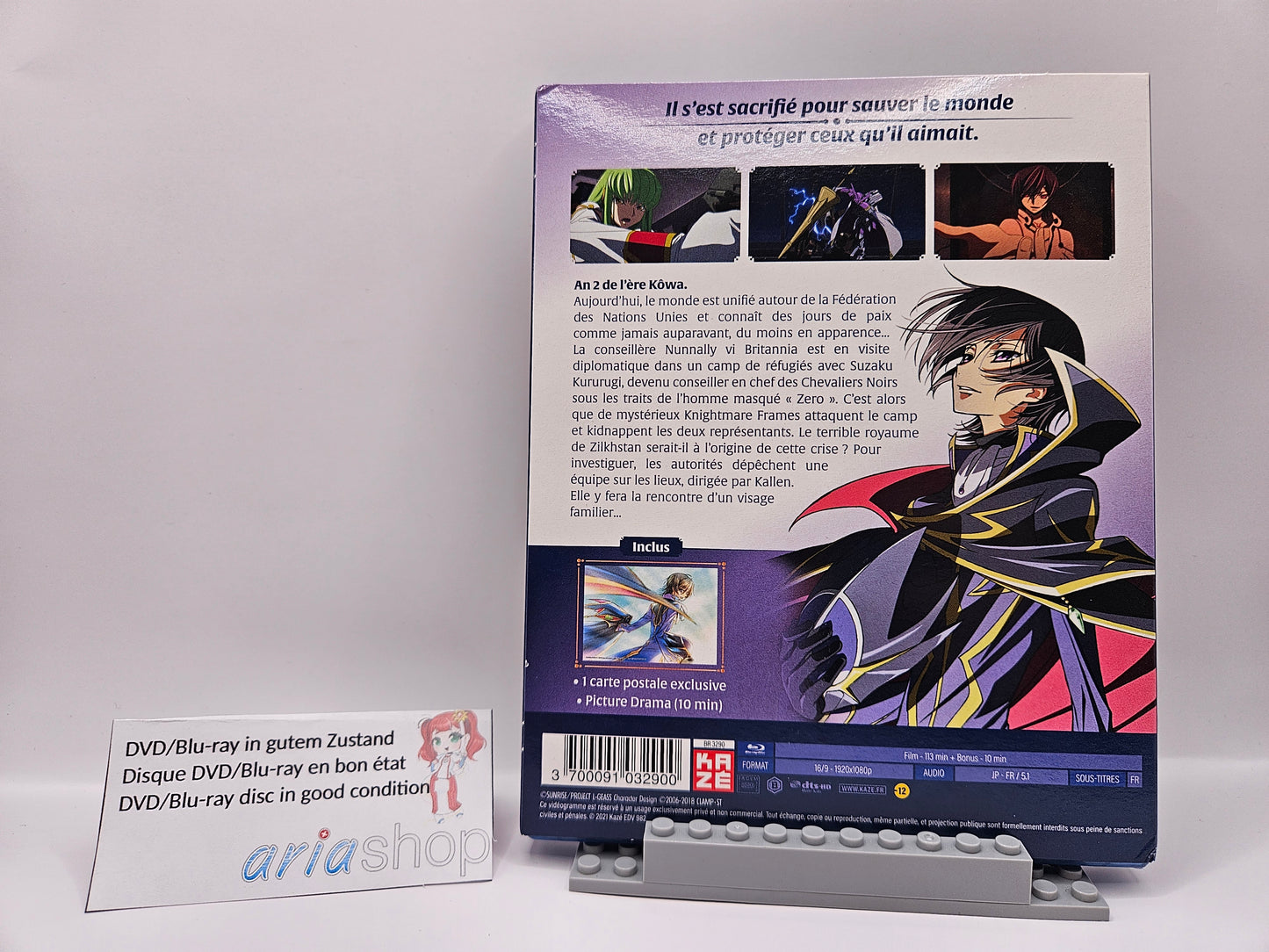 Code Geass Lelouch of the Resurrection FR / JP Blu-ray