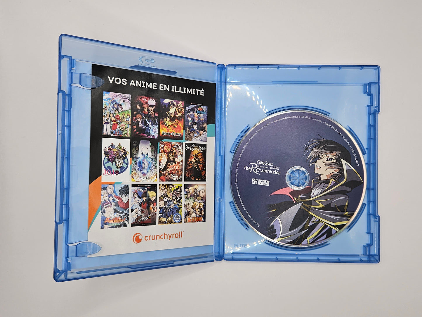 Code Geass Lelouch of the Resurrection FR / JP Blu-ray