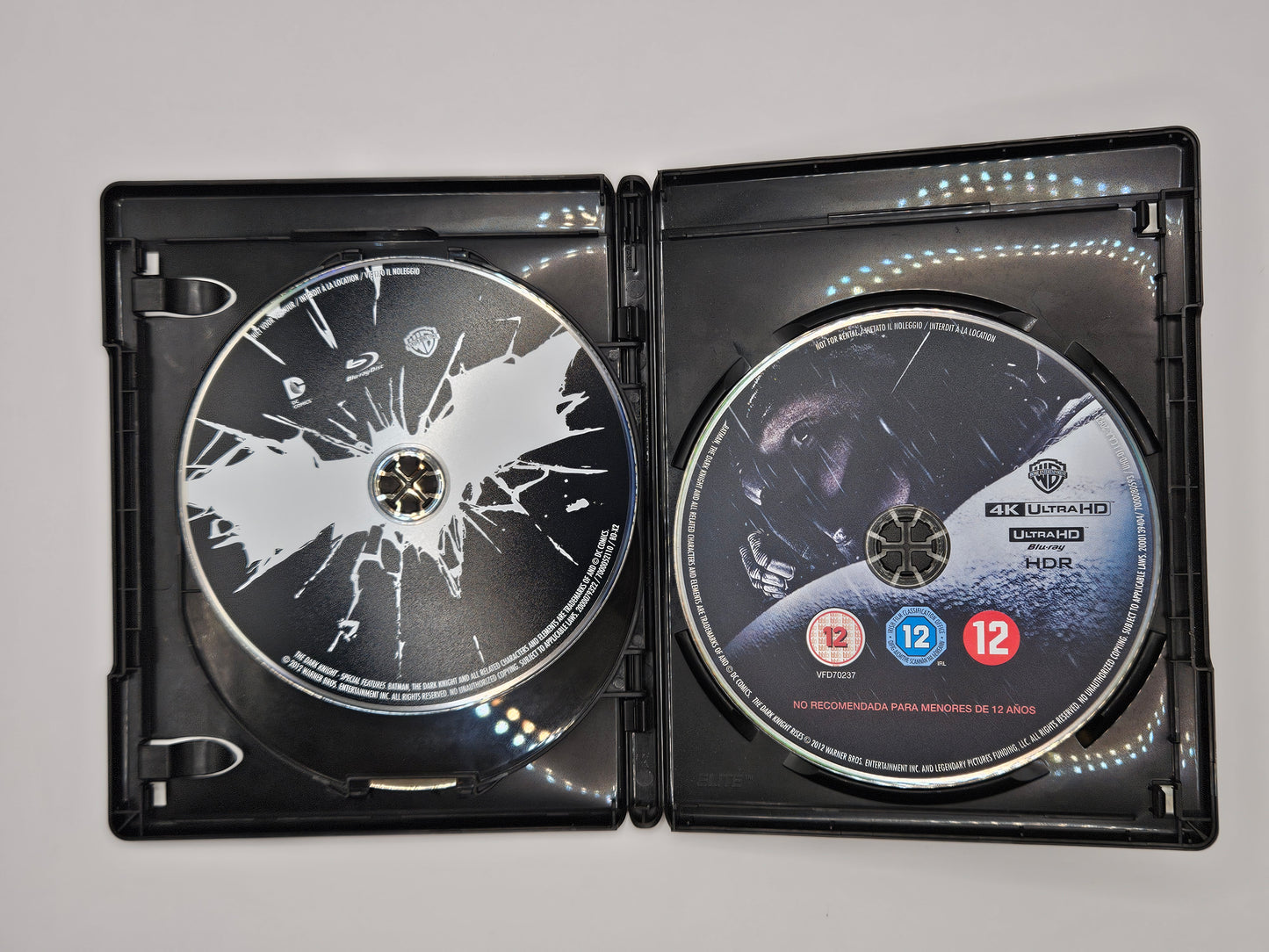 The Dark Knight Rises FR / DE / IT / EN Blu-ray 4K & Blu-ray
