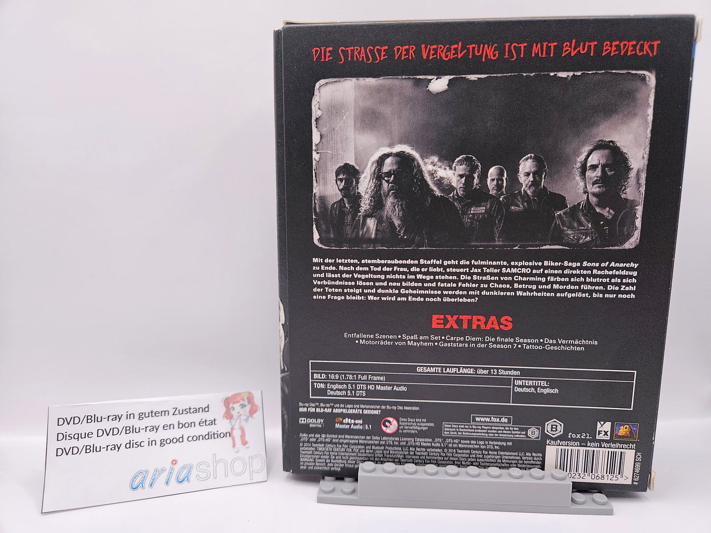 Sons of Anarchy Season 7 DE / EN Blu-ray Box