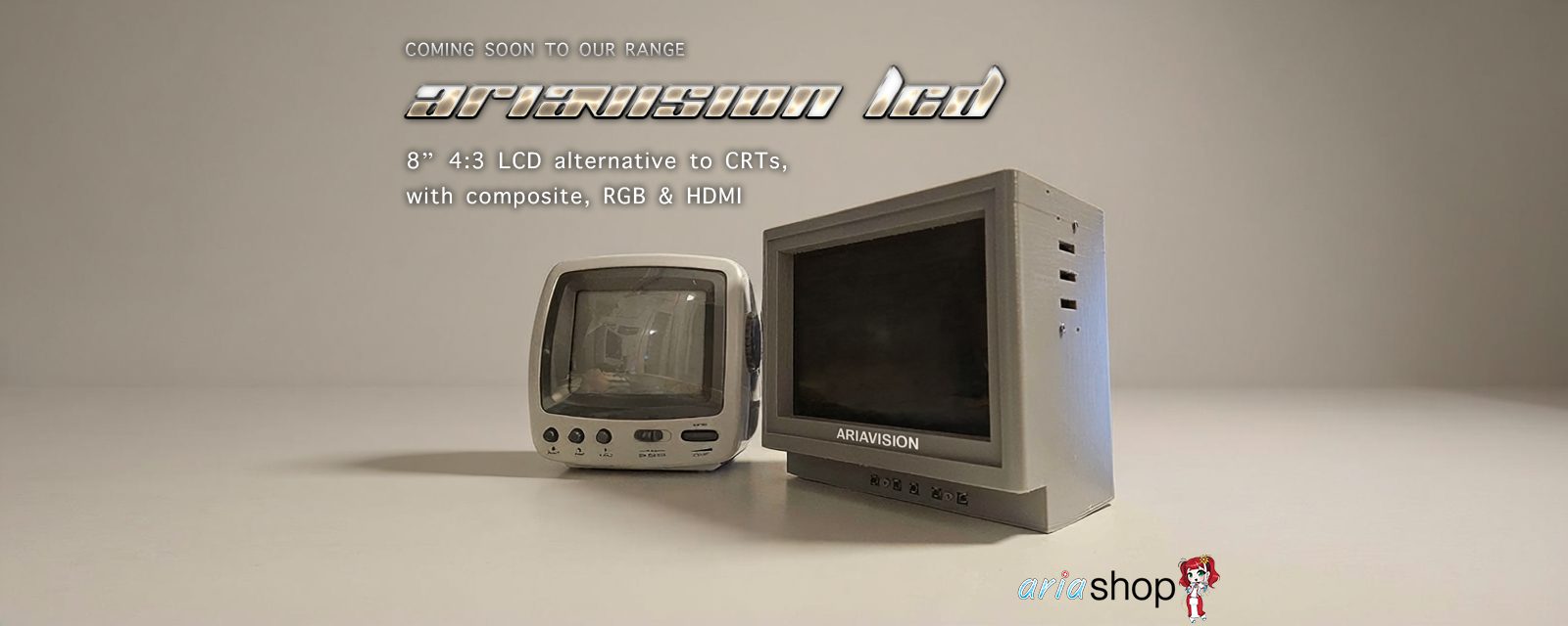 Coming soon: ariaVision LCD